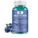 Nature‘s Rhythm Magnesium Gummies 500mg - 60 Ct | Magnesium Glycinate Supplements, with L-Threonate,Vitamin D, B6, and CoQ10 - Blueberry Flavor BBD: 06-18-26