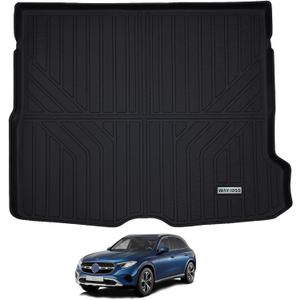 Cargo Liner for 2023 2024 2025 Mercedes Benz GLC Class All Models GLC 300 /GLC43 AMG (Not Fit Coupe / 300E/ 350E), TPE All Weather Trunk Mat Accessories