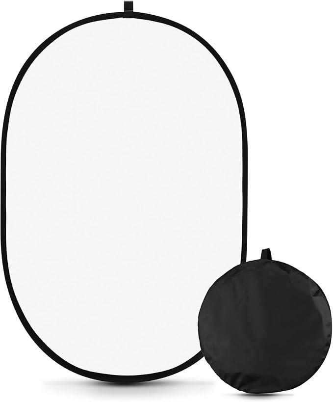 60"x80"/150x200cm Lighting Studio Soft Light Diffuser, Collapsible Pop Out Disc Panel Reflector Diffusion with Carrying Bag for Studio Outdoor Portrait, Product Photography, Video Shooting
