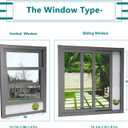 Daisypower Portable Air Conditioner Window Kit, Adjustable Seal Panels for Portable AC Hose with 5" Diameter, Window Vent Kit for Sliding Windows