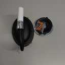 Livex Lighting 4151-04 Home Basics 1 Light Black Wall Sconce