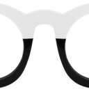 Zeelool Readers Oversized Thick Cat Eye Reading Glasses for Women with Standard Anti-Reflective Coating Ophelia VFP0290 (Vfp0290-03 White/Black)