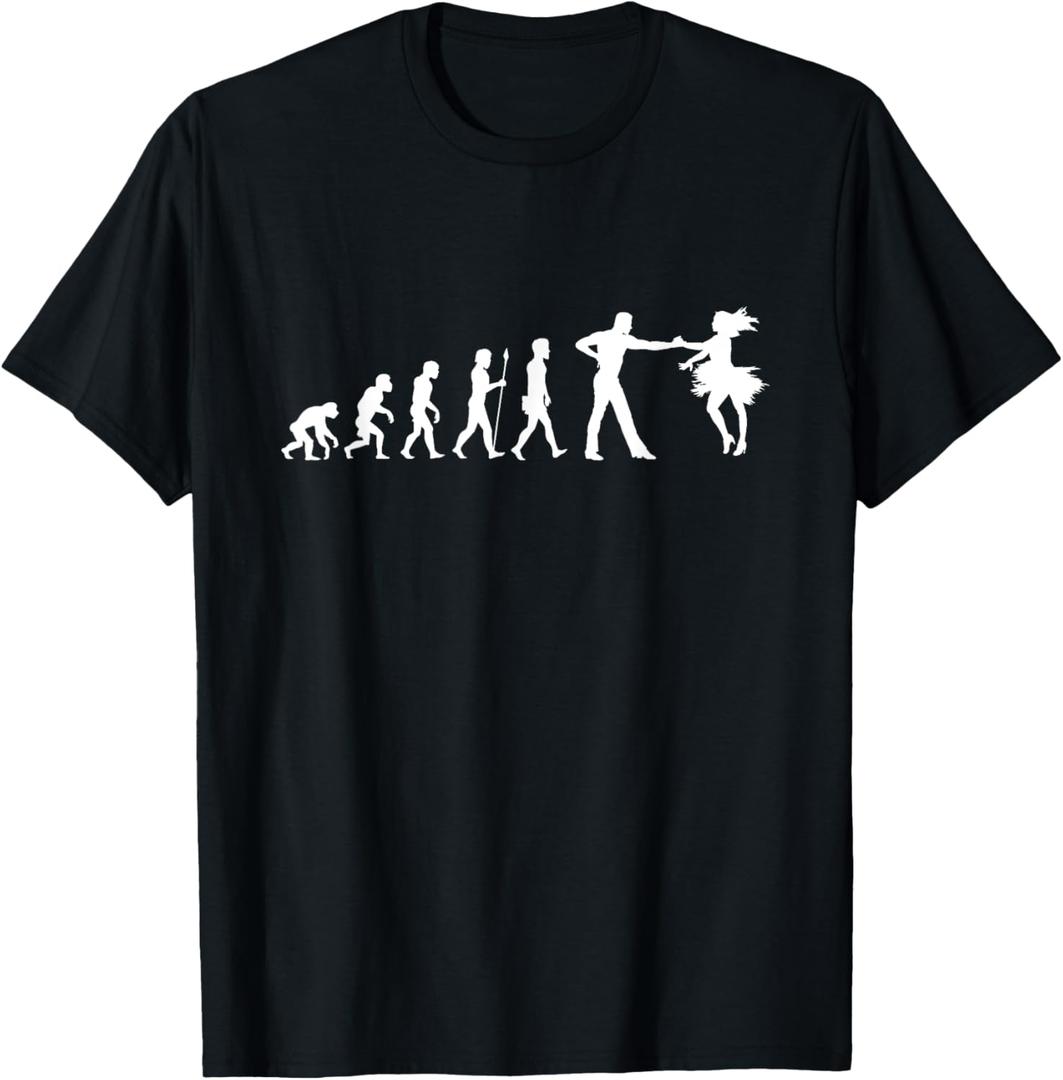Bachata Evolution Dancer T-Shirt Latin America Dance Gift T-Shirt, S