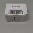 (150 pcs)#81-1/2" Black Truss Head Wood Screws Quick Metal Self Tapping Zinc Oxide