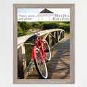 MCS Museum Poster Frame 18x24 Barnwood, Vertical & Horizontal Wall Hanging Large Picture Frame for Photos, Posters & Art Prints (1-Pack)