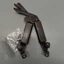 1 Pair of Self-Balancing Lid Support Hinges, Left & Right, Dark Bronze Tone with Screws for Sofa, Box, Cabinet, Toy Box, and Shoe Bench