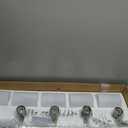 Emliviar 5-Light Bathroom Vanity Light Fixture, 37" Bath Wall Light Fixtures in Brushed Nickel Finish with Clear Glass, YCE237B-5W BN