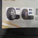 Snow Tire Chains for Car SUV Pickup Trucks, Universal Car Snow Chains, Snow Traction for Tires, Fit for Tire Width 195 205 215 220 225 235 240 245 255 265