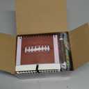 Resurhang 24 Pcs 12 Sets Football Party Favors Gifts 5.5 x 4.3'' Football Spiral Notebook Ballpoint Pens for Coaching Supplies Coach Gifts Team Party Players Sports Lover