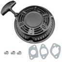 HZ Pull Start Recoil Starter Assembly for MTD Craftsman Cub Cadet Troy Bilt 75112418 95112418 95112127 Front Rear Tine Tillers Yard Machines 