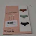Seamless Thongs - No Show Underwear Pack - Breathable Panties for Women - Colorful 6 Thongs Size L
