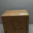 17.13" H Dog Stairs for Small Dogs, 2-in-1 Pet Steps & Ottoman - Foldable Dog Stairs for Couch, Non-Slip Wooden Pet Stairs for Puppy Senior Injured Dogs (Black)