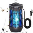 Bug Zapper,18W Mosquito Zapper Indoor and Outdoor-6.5 FT Cord Fly Trap,4200V High Power Electronic Insects Killer,Perfect for Home/Patio/Garden/Kitchen.