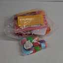 Prextex Plastic Pretend Girls Play Kitchen Set - Multi-Color Kitchen Playset with Dishwasher and Oven - Stove with Lights and Sounds - Working Faucet with Water Circulation