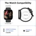 FITVII Health & Fitness Tracker (Answer/Make Calls), Smart Watch with 24/7 Heart Rate and Blood Pressure, Sleep Tracking, Blood Oxygen Monitor, 120+ Sport Modes Activity Tracker for Women, Men