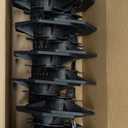 12PACK Adjustable Deck Support Pedestal, 1-3/16'' to 2-3/4'' Height, Deck Foundation Support Base (Black)