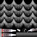 Tetutor 2 Yard Rhinestone Fringe with B7000 Glue Multipurpose Adhesive, Sparkle Rhinestone Trim Fringe Belt Rhinestones Fringe Trim, Sliver Diamond Fringes RhinestonesTassel Chain for Jeans