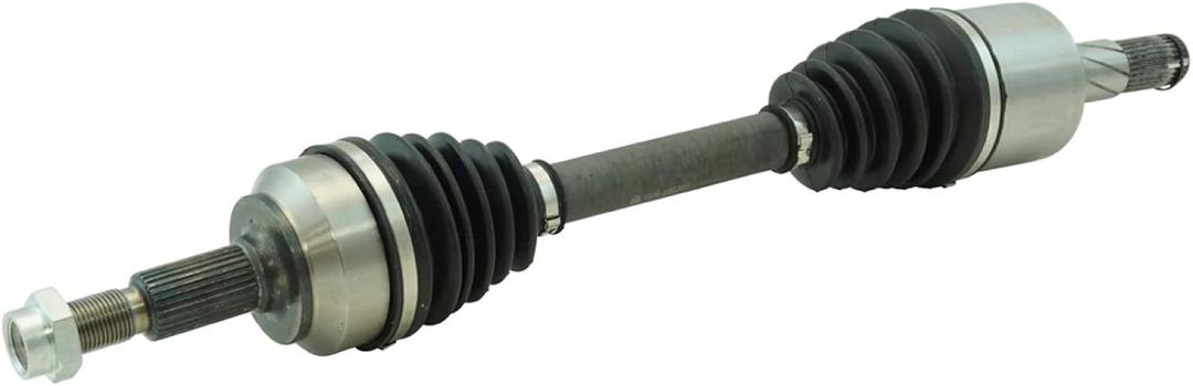 TRQ Front Left CV Axle Shaft Assembly Drivers Side Compatible with 2006-2010 Jeep Commander 2005-2010 Grand Cherokee