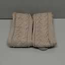 WODECASA Women's Cable Knitted Thigh High Socks Leg Warmers Extra Long Warm Over Knee High Winter Stockings (910 Beige)