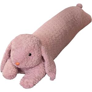 Hofun4U Rabbit Plush Pillow, Rabbit Stuffed Animal, Bunny Plush Long Pillow Christmas Valentine's Gift for Kids Adults (35 inch) (Purple)