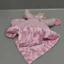 Pro Goleem Loveys for Babies Bunny Security Blanket Baby Girl Gifts Newborn Soft Pink Lovie for Infant and Toddler Snuggle Toy Stuffed Animal, Pink 16 Inch