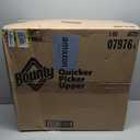 Bounty Paper Towels Quick Size, White, 16 Family Rolls = 40 Regular Rolls (16 Rolls (107 Sheets each)