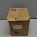 Philips Cordless Table Lamp, Portable Outdoor LED Desk Light,Rechargeable Battery Operated, 2 Adjustable Height, Touch Control & 3 Color Stepless Dimming, Waterproof Lamps for Restaurant/Bedroom (Black)