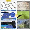 20ft / 32ft Portable Outdoor Volleyball Net Set for Backyard Beach Grass with Heavy Duty 1.25" Adjustable Poles, 28-Ply PE Net, PU Volleyball & Pump, Large Storage Bag