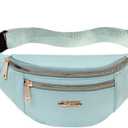 Fanny Packs Waist Bag for Women, Fashion Fanny Packs with Adjustable Strap for Travel Sports Running Blue
