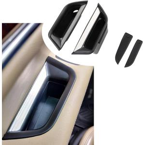 2PCS for XT5 Front Door Handle Storage Box Organizer, Compatible with Cadillac XT5 2025 2024 2023 2022 2021 2020 2019 2018 2017 Car Interior Door Armrest Insert Tray