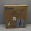 Potty Training Seat, SKYROKU Potty Training Toilet with Step Stool Ladder, for Kids Boys Girls Toddlers - Comfortable Safe Potty Seat with Anti-Slip Pads Ladder (8838+Grey)