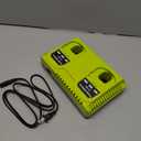 ANTRobut P117 Dual Chemistry 18V Charger for Ryobi One Plus Battery P190 P102 P103 P107 P108 PBP2005 PBP005 PBP006