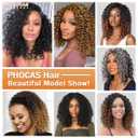 3 x PHOCAS 6Packs 8Inch Jamaican Bounce Crochet Hair for Black Women Deep Wave Crochet Hair Water Wave Crochet Hair Extensions