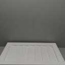 Ekena Millwork GVPVE16X2402SN Vertical Surface Mount Gable Vent: w/ 2" 1-1/2"H Brickmould Frame, 16"W x 24"H, PVC