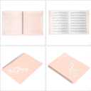 MECCANIXITY Sheet Music Folder Display 10 Sleeves 20 Pages Spiral Binder Organizer, Letter Size 8.5 x 11 Paper A4 Documents Storage Holder Bag (Light Pink)