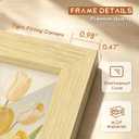 Picrit 18x24 Poster Frame, Picture Frame for Wall, Oak Wood Grain