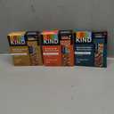 KIND Bar Minis, Variety Pack, Dark Chocolate Nuts and Sea Salt, Peanut Butter, Caramel Almond, Healthy Snacks, 3g Protein, Gluten Free, Low Sugar/Calorie Snacks, 30 Count