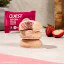 Quest Nutrition Frosted Cookies, Strawberry Cake, 1g Sugar, 11g Protein, 2g Net Carbs, Gluten Free, 8 Count