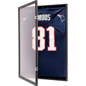 Jersey Frame Display Case Sports Jersey Display Frame with 98% UV Protection for Football, Baseball, Basketball, Hockey, Soccer, Uniform & T-Shirt