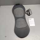 3-in-1 Back Massager with Heat & Vibration, Smooth Spine Triple Fusion Lumbar Support Pillow for Lower Back and Sciatica Pain Relief, Deep Tissue Relaxation for Bed or Office Chair