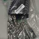 Narwhal Brad Point Wood Drill Bit Set (29 Pack with Storage Case) Carpenters Quality - Drill Splinter-Free Perfect Round Holes in All Types of Wood