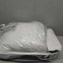 Thermylux Electric Mattress Pad Queen Size Quilted Wave 10 Heat Settings & Dual Control with 12 Hour Auto Off,Deep Pocket Fits up to 18",Coral Fleece Bed Warmer,ETL Certified Machine Washable,60"x80"