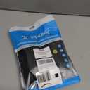 KEKING Full Leg Compression Sleeves, Unisex, Thigh High Compression Stocking 20-30mmHg Graduated Support for Thigh Calf Knee, Running, Basketball, Reduce Varicose Veins and Swelling, All Black L