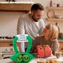 Birthday Gifts for Him Her Boyfriend Girlfriend Wife Husband - I Love You Anniversary Wedding Birthday Gifts for Women Men, to My Love Handmade Crochet Positive Bean Gifts for Couples