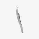 STALEKS PRO Expert 41 Type 2 Professional Eyelash Tweezers (L-Shaped 40)  Stainless Steel for 2D-8D Volume Lash Extensions & Enhanced Visibility