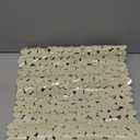 SONGZIMING Bathtub Mat Non Slip Pebble Bath Shower Mat with Drain Holes, Suction Cups Mat for Tub (16" W x 35" L,Beige)