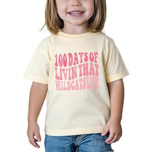 100 Days of School Shirt Kids Boys Girls Happy 100th Day of School Costume T-Shirt Toddler Short Sleeve Tee 2-3T