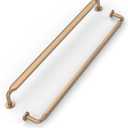 FILTA 10 Pack 10 Inch(254mm) Champagne Bronze Cabinet Pulls,Stylish Kitchen Cabinet Handles Zinc Alloy Cabinet Hardware for Kitchen Cabinets and Dresser Drawers (10" Hole Center)