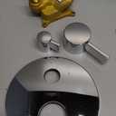 Hansgrohe Ecostat Modern Thermostatic Shower Valve Trim with Temperature Control and Diverter in Chrome, 04231000