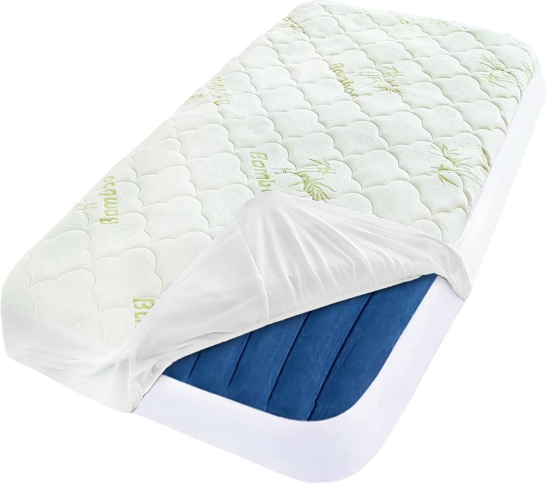 Toddler Travel Bed Cover, Kids Air Mattress Protector Waterproof, Compatible with Hiccapop or EnerPlex Inflatable Toddler Travel Bed